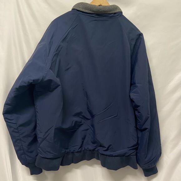 Lands' End Coat Direct Merchants Size L Sleeve Insulation Jacket Polartec Zip - Picture 2 of 10